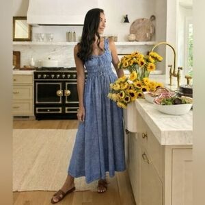 Doen Emmaretta in blue gingham, large